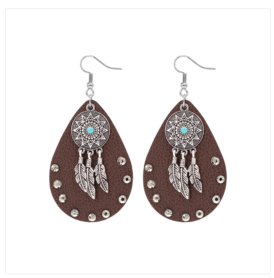 dream catcher western earring