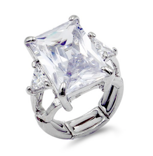 Silver Zirconia Ring