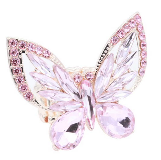 Rose Gold Butterfly Ring
