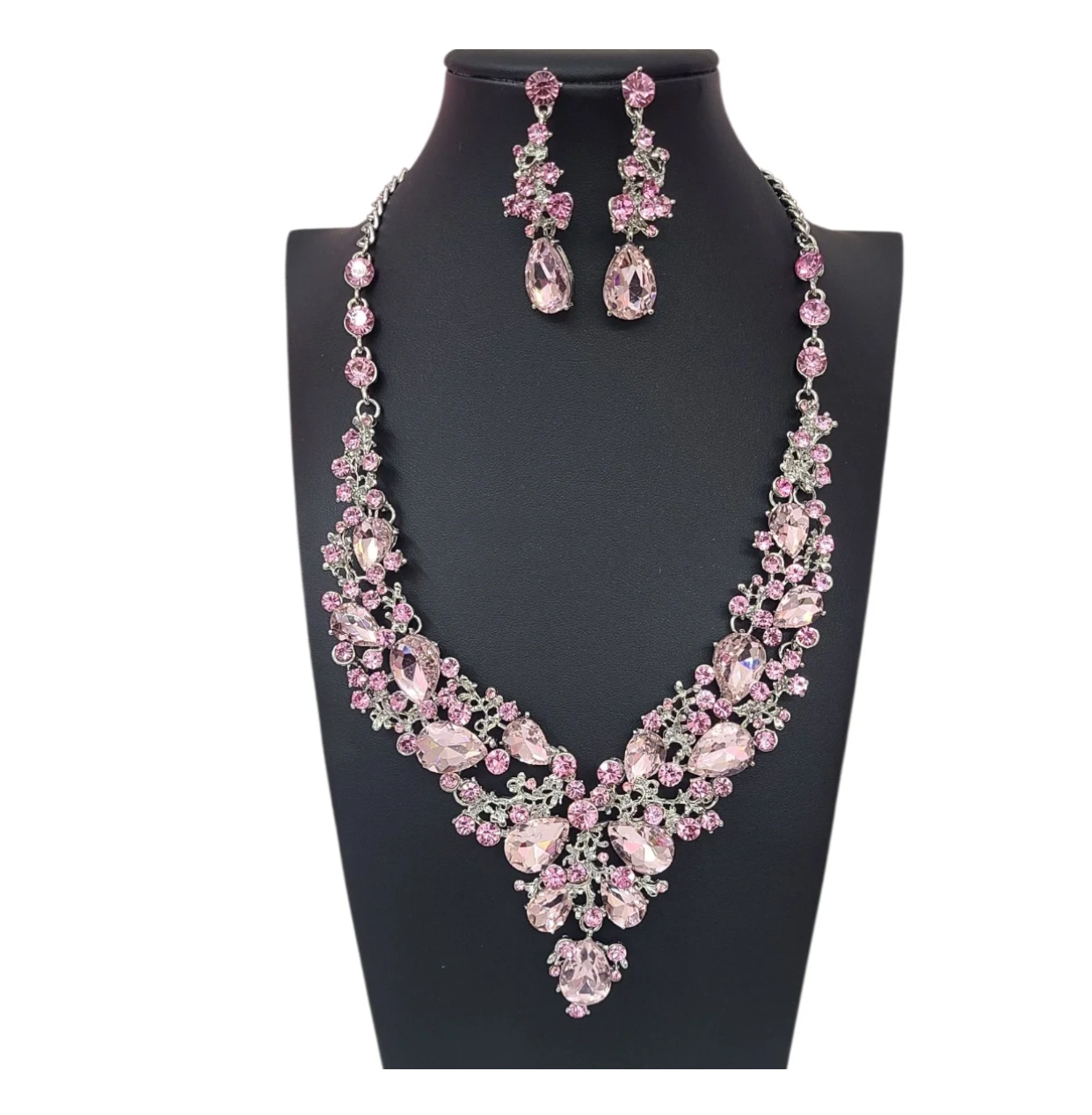 Baby Pink Statement Necklace