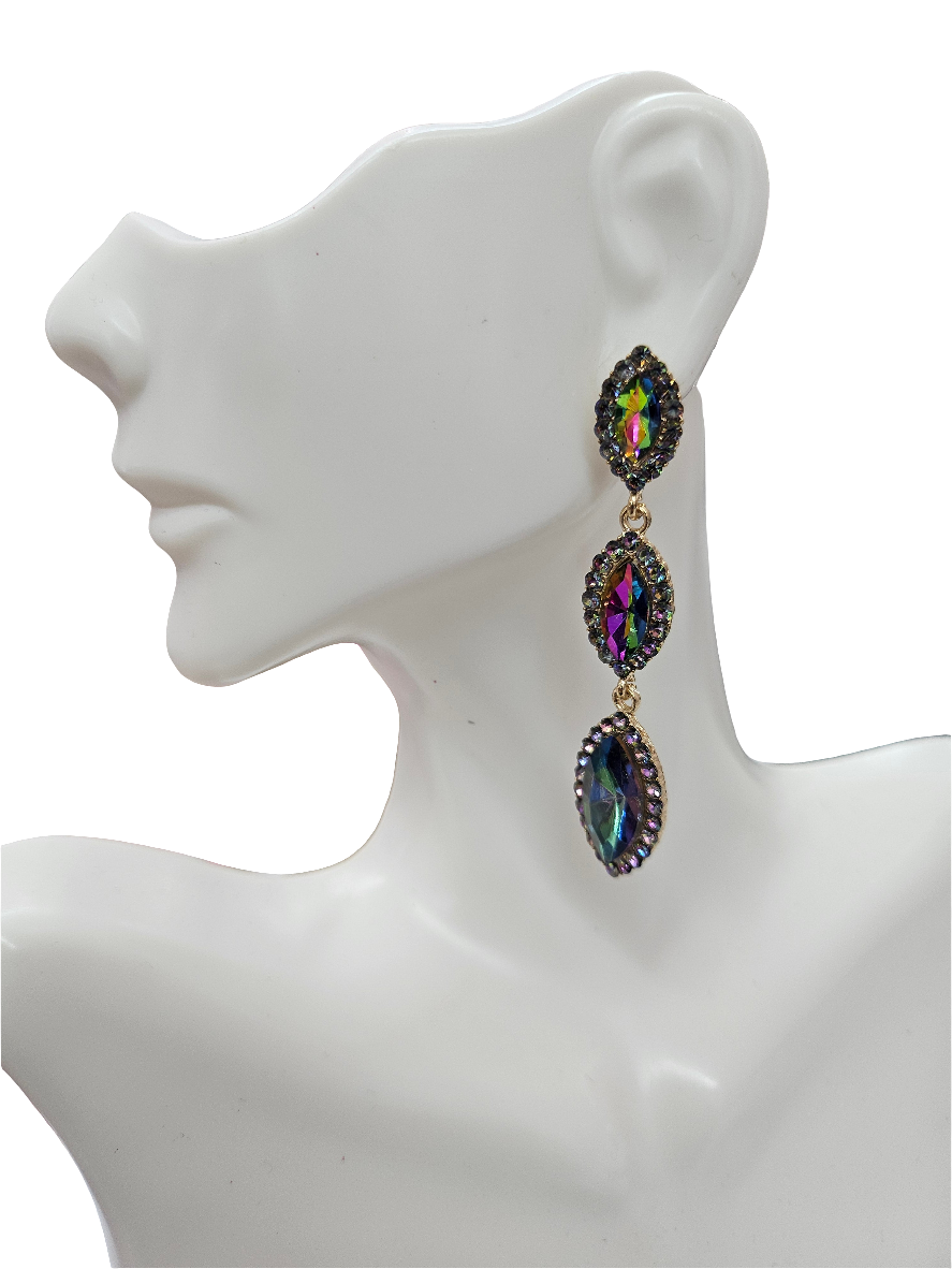 Almond Drop Earrings