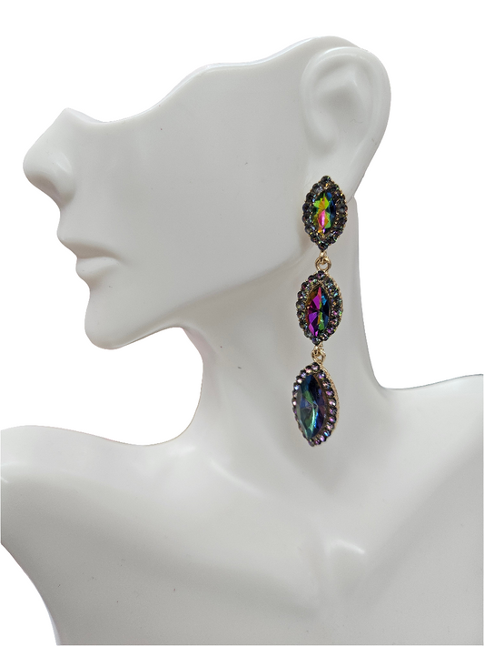 Almond Drop Earrings