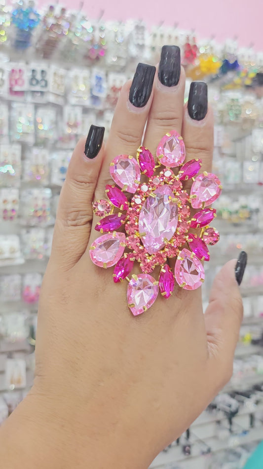 Pink Statement ring