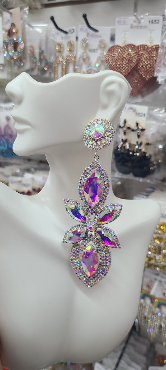 Statement ab earrings