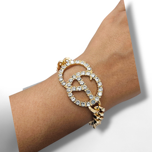 Gold link Bracelet