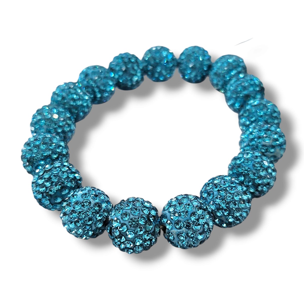 Aqua Bead Bracelet
