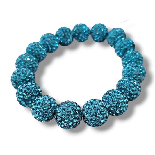 Aqua Bead Bracelet