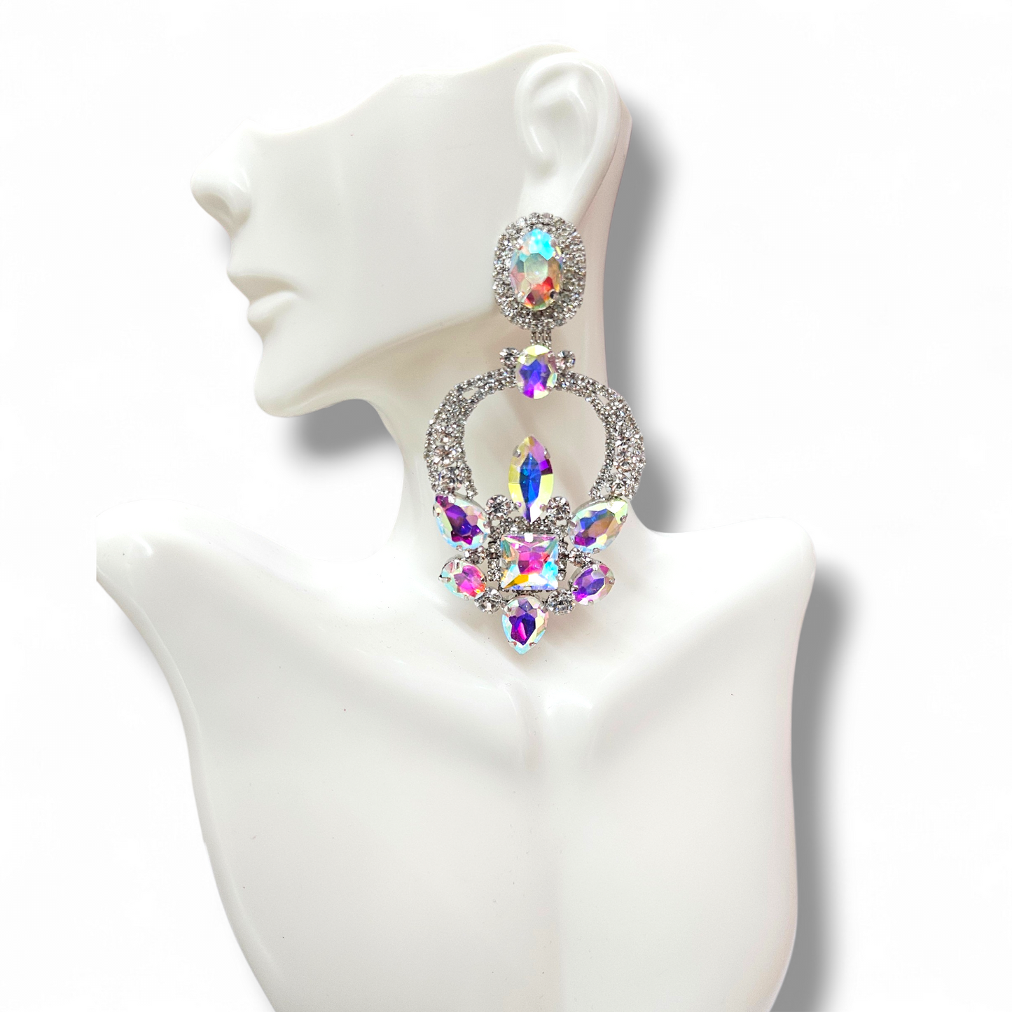 AB Post statement earrings