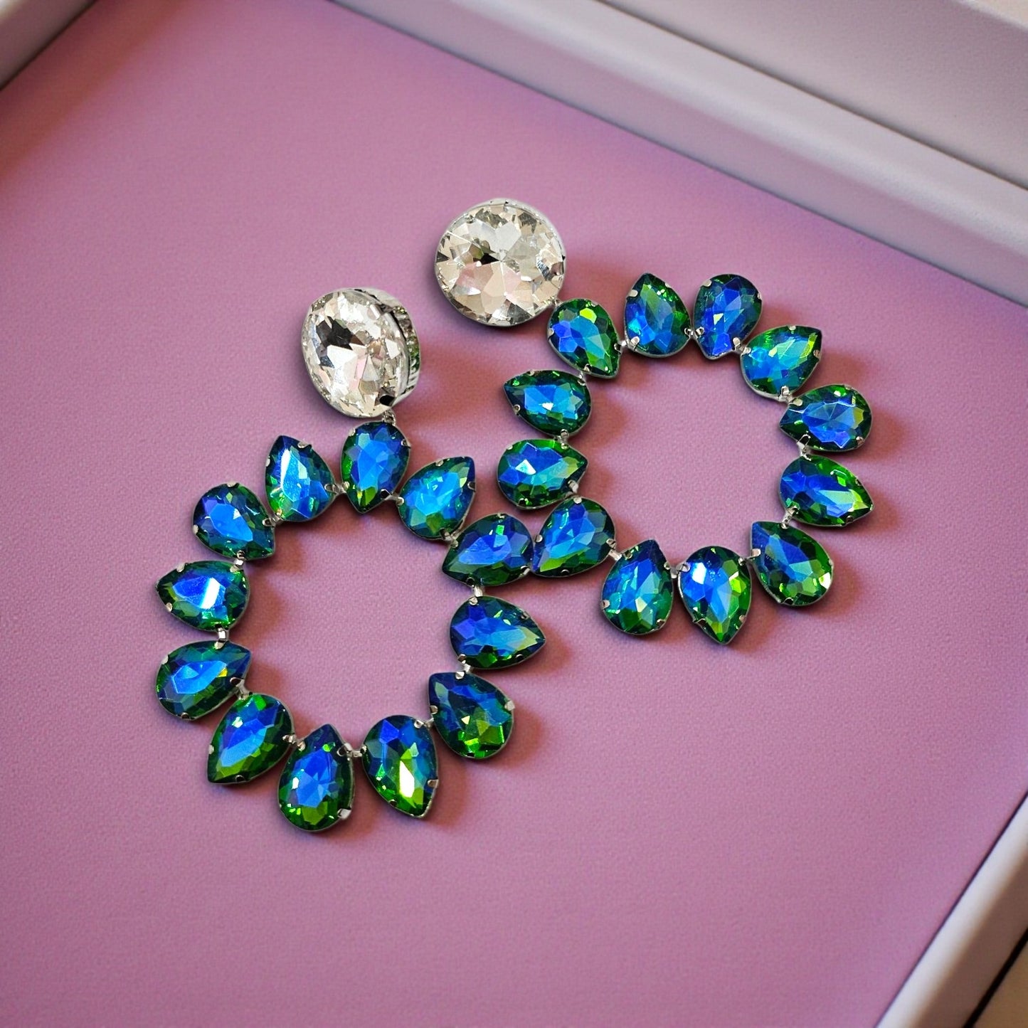 Post Statement Mermaid earrings
