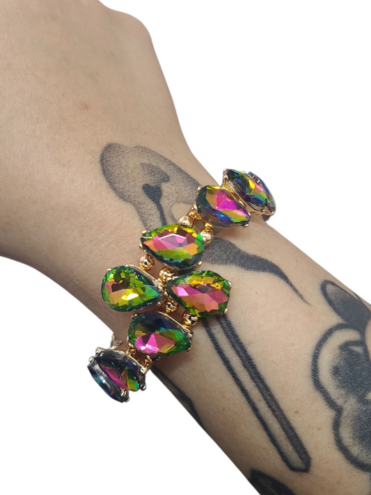 Oil Slick Drip Cuff