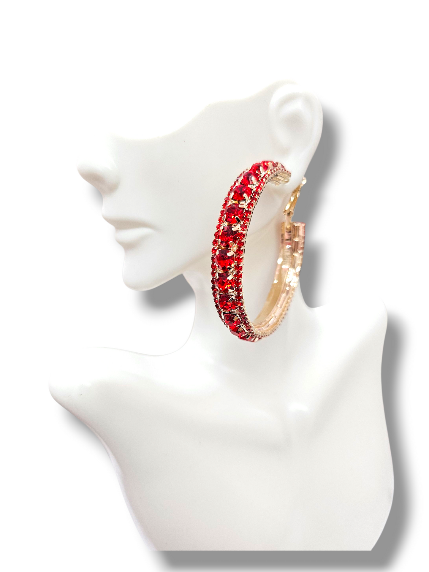 Red Gold Hoop