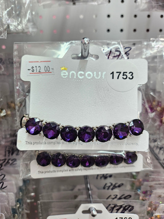Single line purple Bracelet