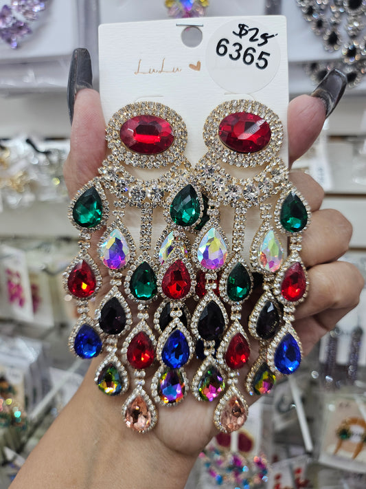 Statement Colorful Earrings
