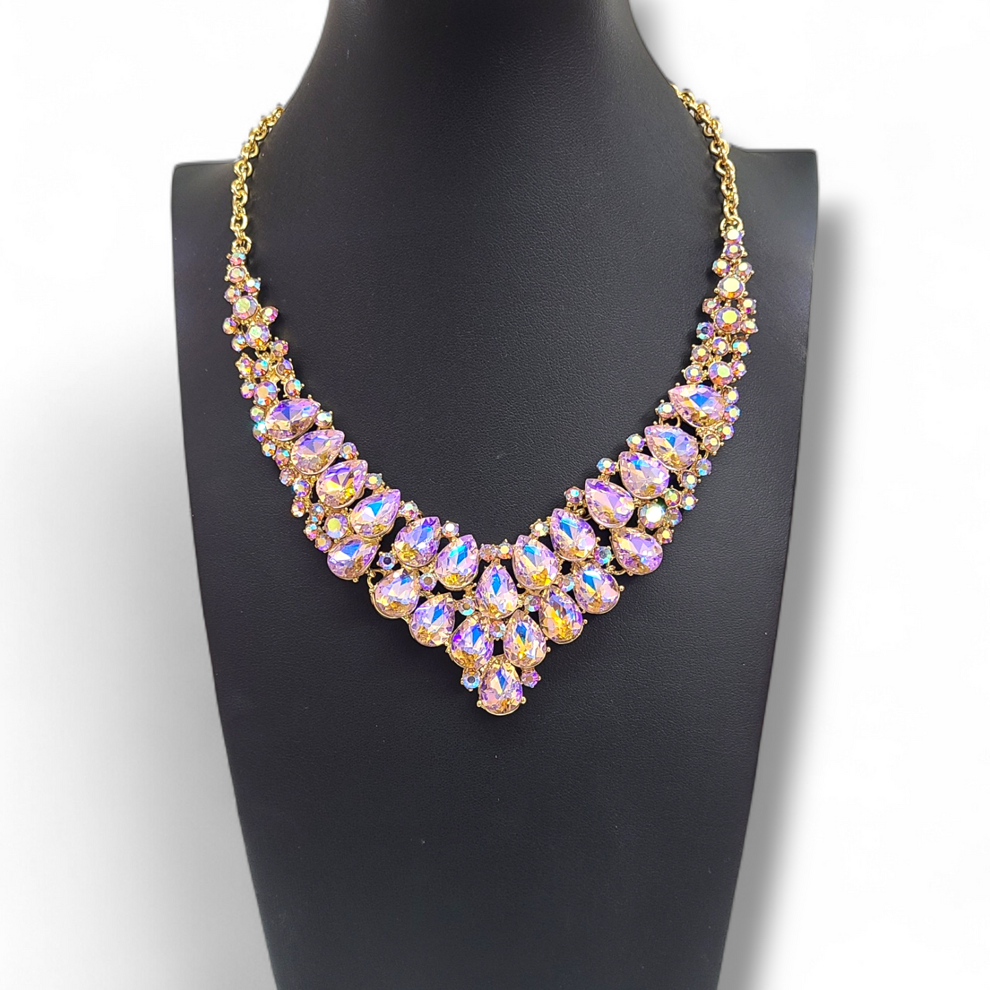 Pink AB necklace