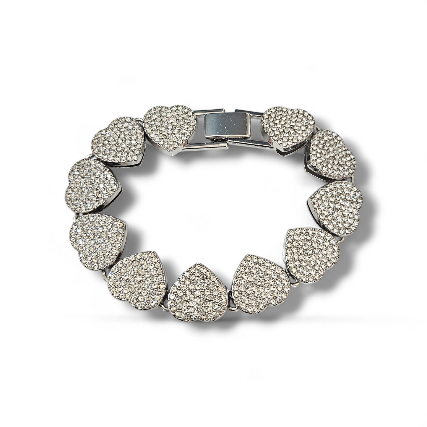 Silver heart Bracelet