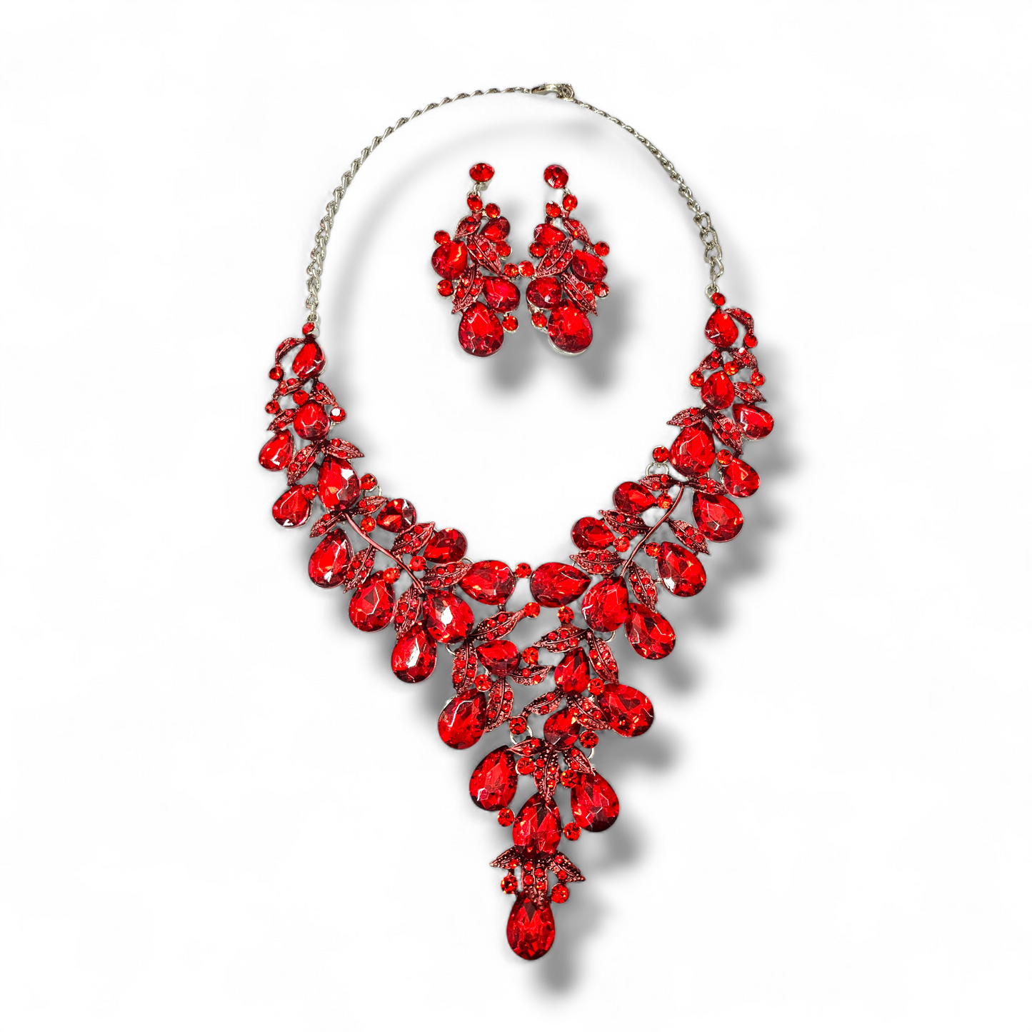 Red Statement Necklace
