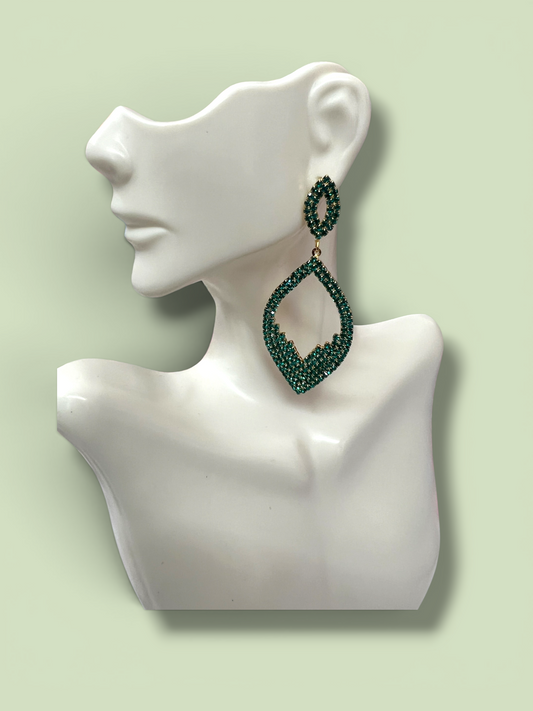 Turquoise Leaf earrings