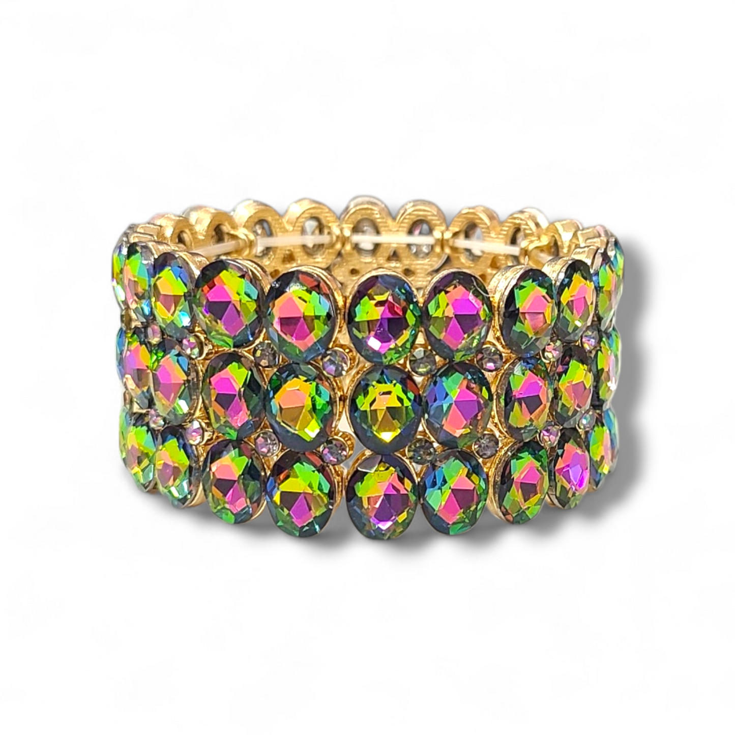 Oilslick bracelet