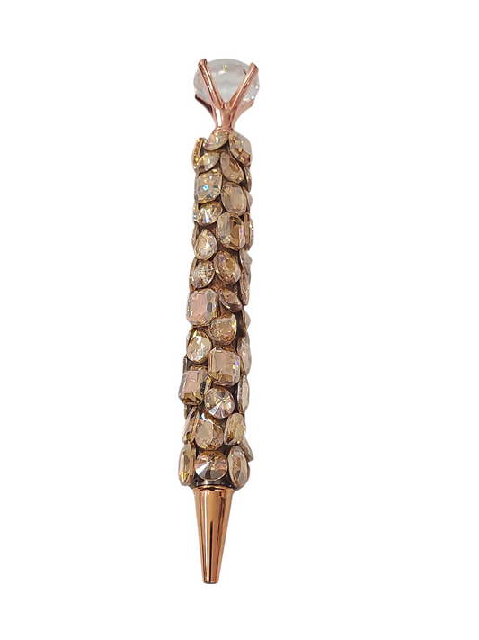 Topaz rhinestone pens