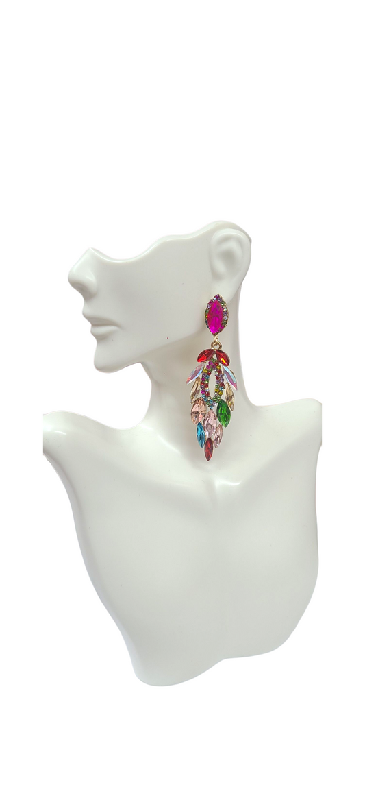 Post Multi Drop earrings