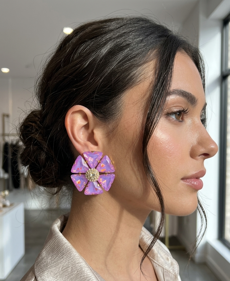 Pink opal flower