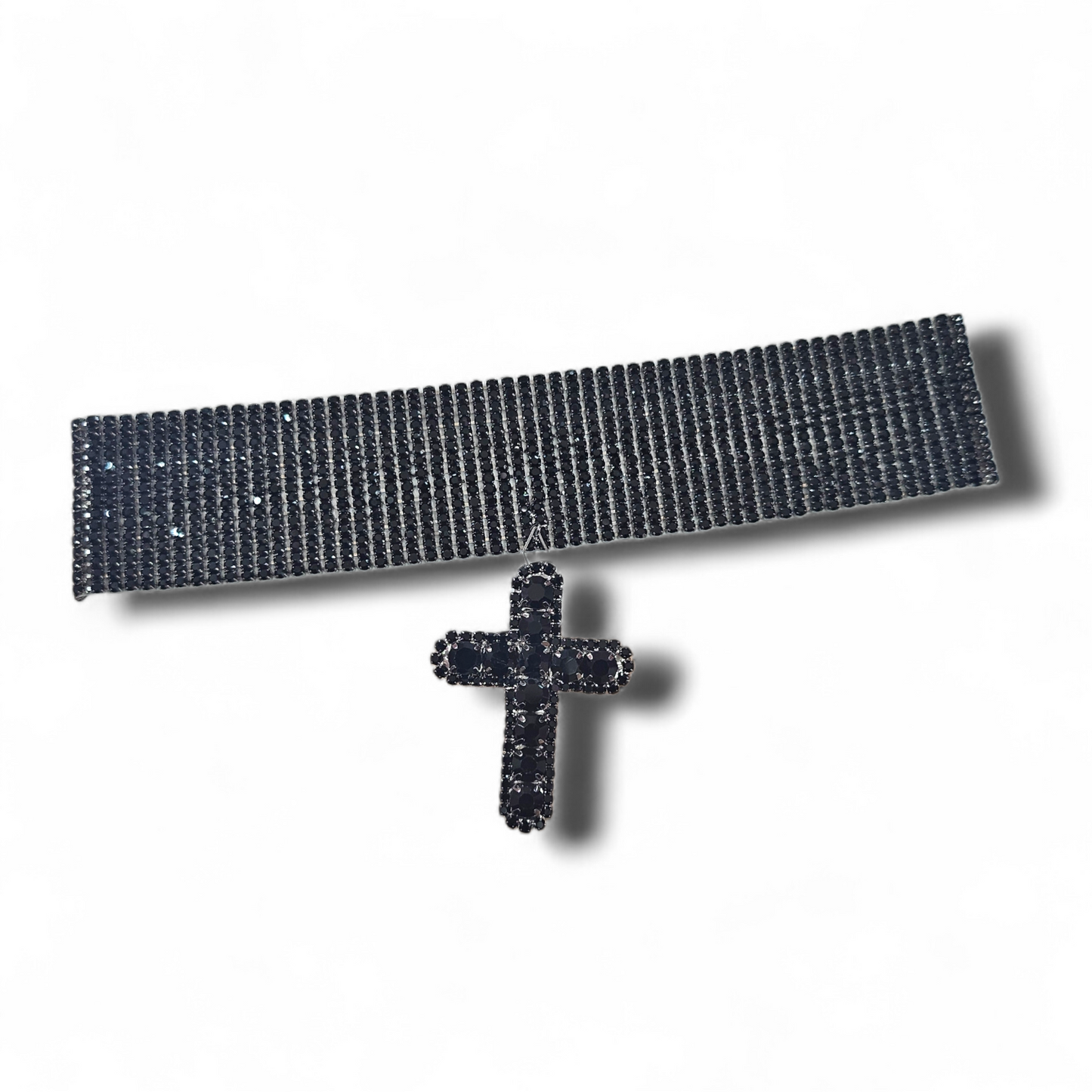 Black Cross Choker