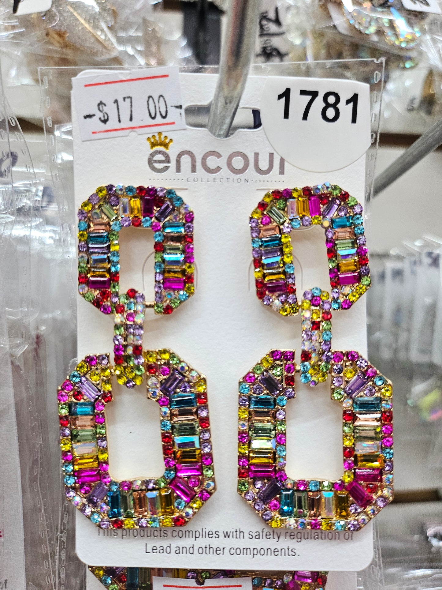 Post link multi earrings