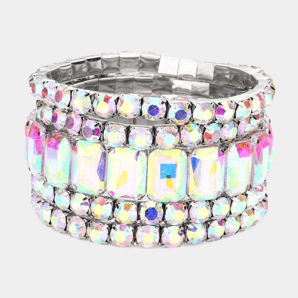 AB Silver bracelet