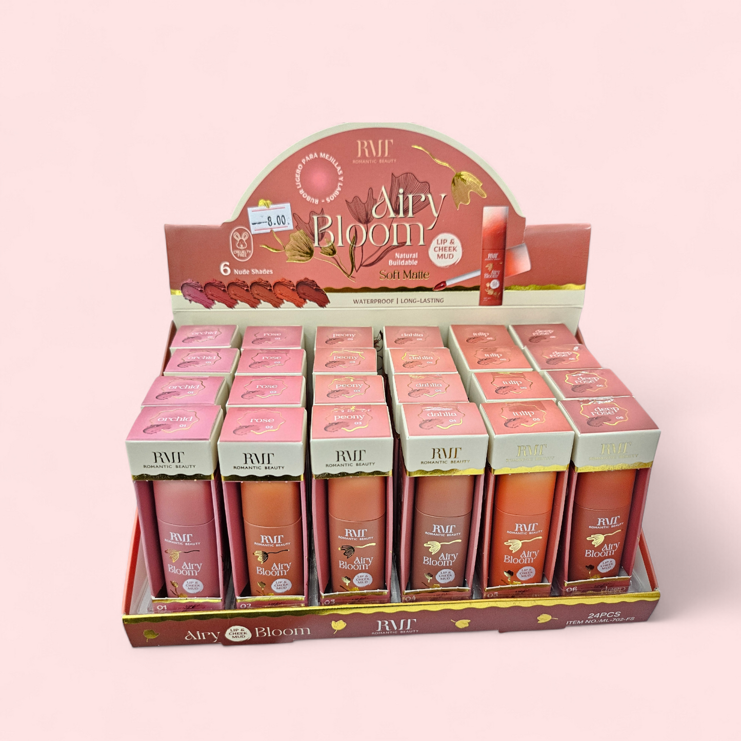 Lip Cheek Mud  matte