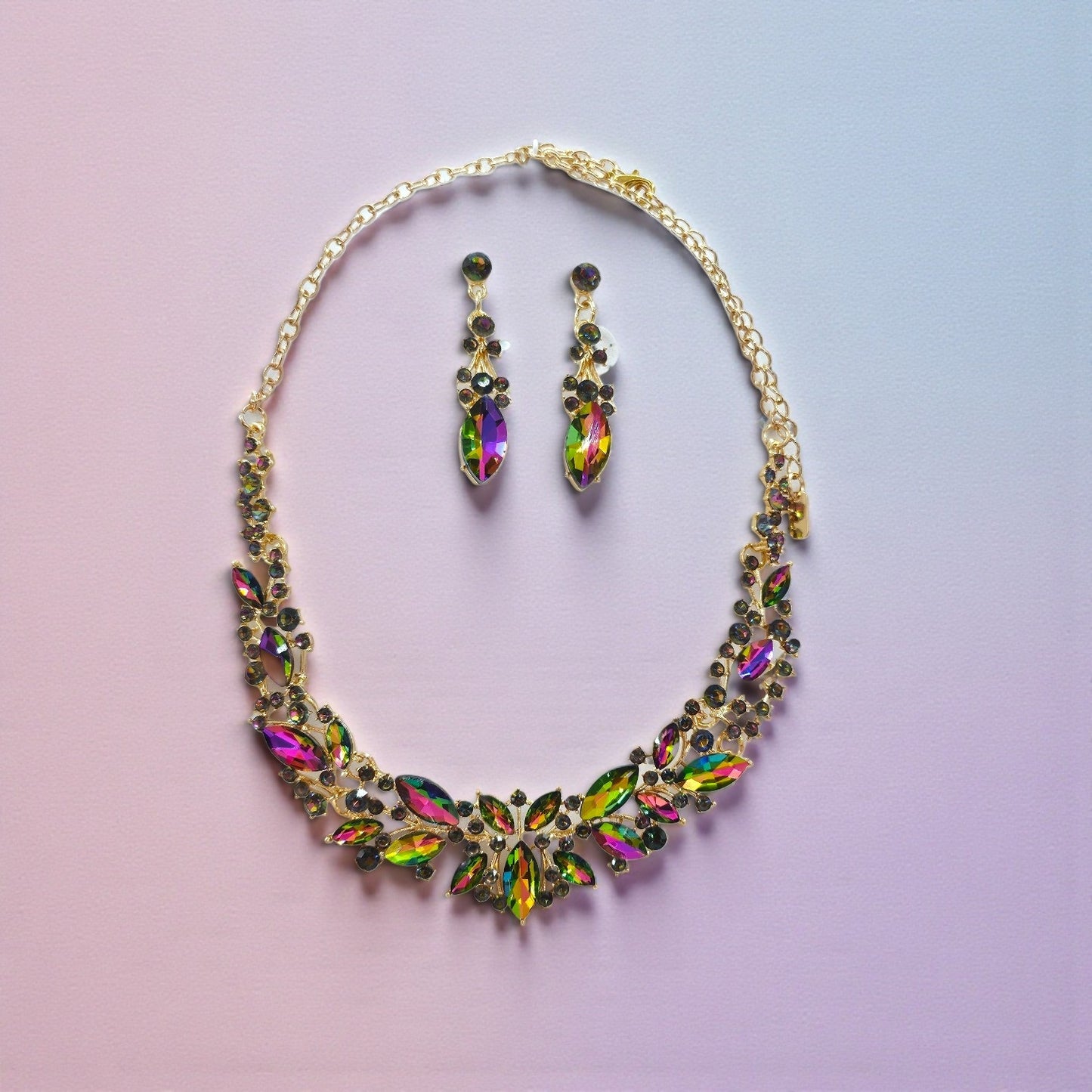 Oil slik necklace