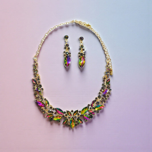 Oil slik necklace