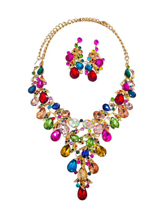 Statement multi necklace