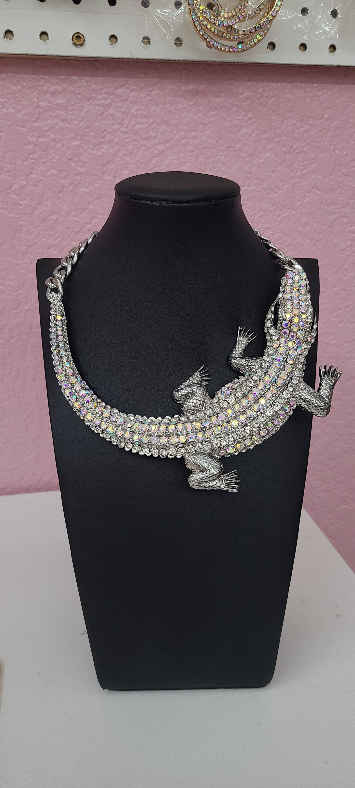 Alligator Statement Necklace