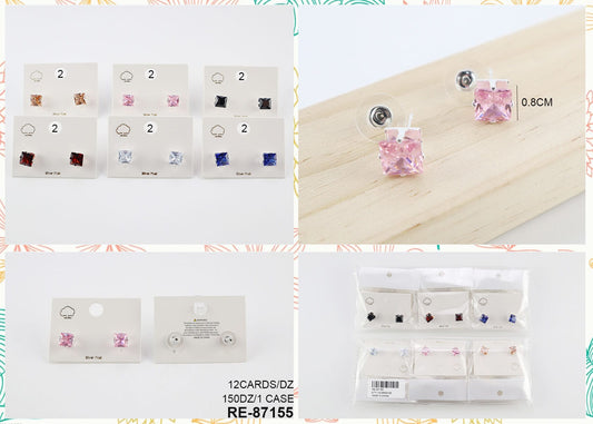 Square stud Dozen Pack