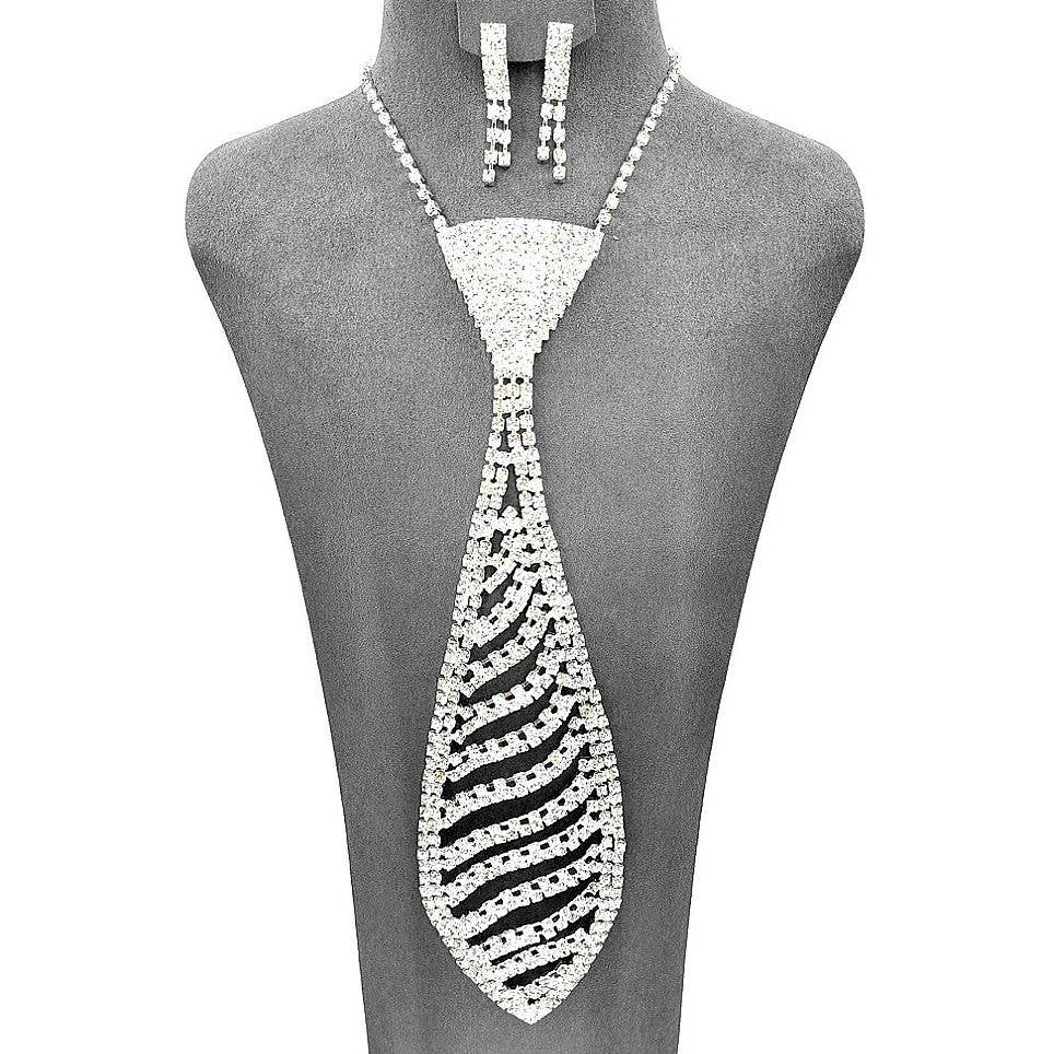 Rhinestone Ties