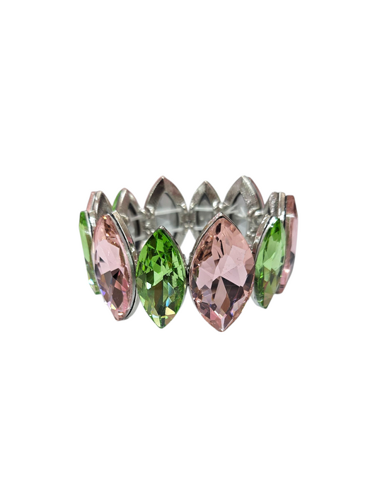 Pink and Green Bracelet