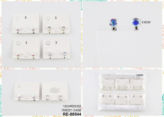 Earring stud doesn't peck