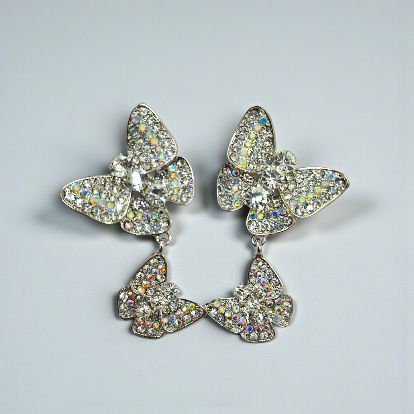Post AB Butterfly Earrings