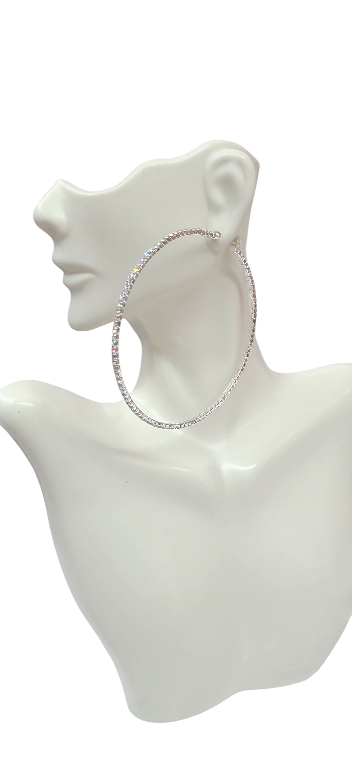 Ab silver hoops