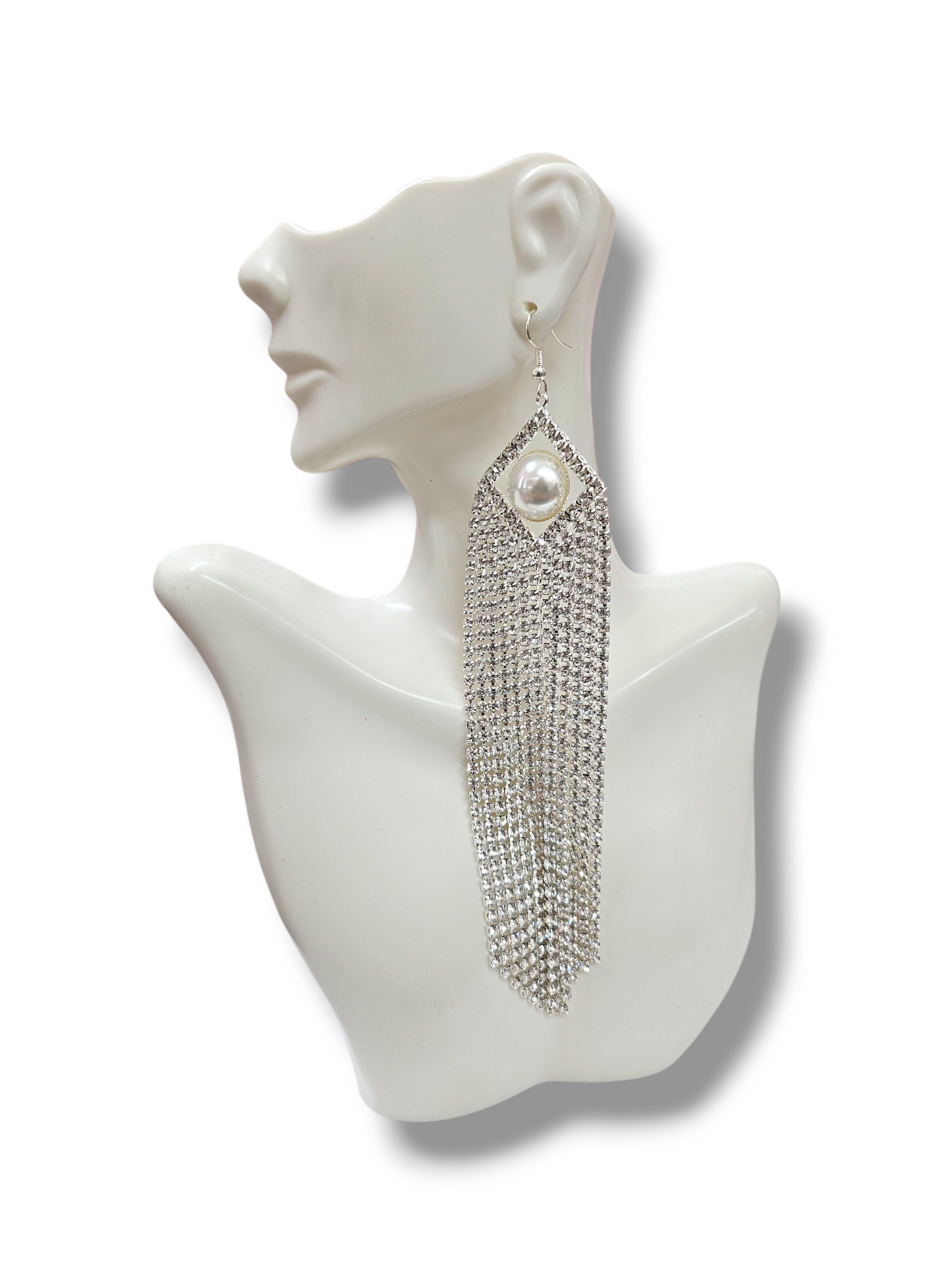Silver Tassle earrings