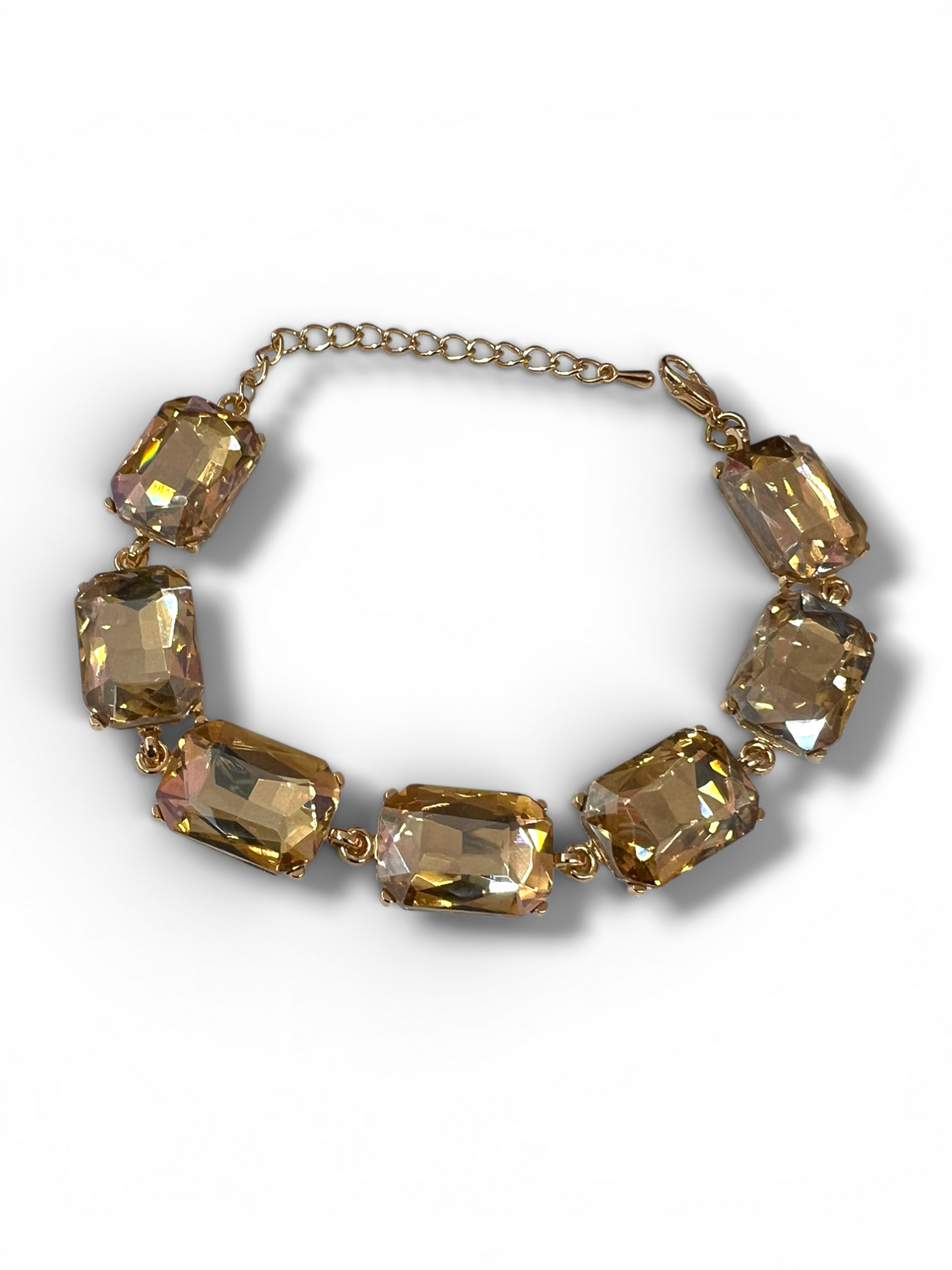 Topaz rectangle braclete