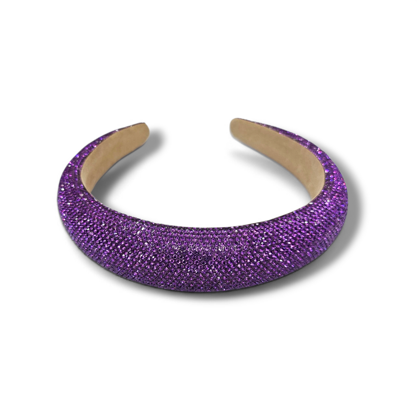 Purple Rhinestone HeadBand