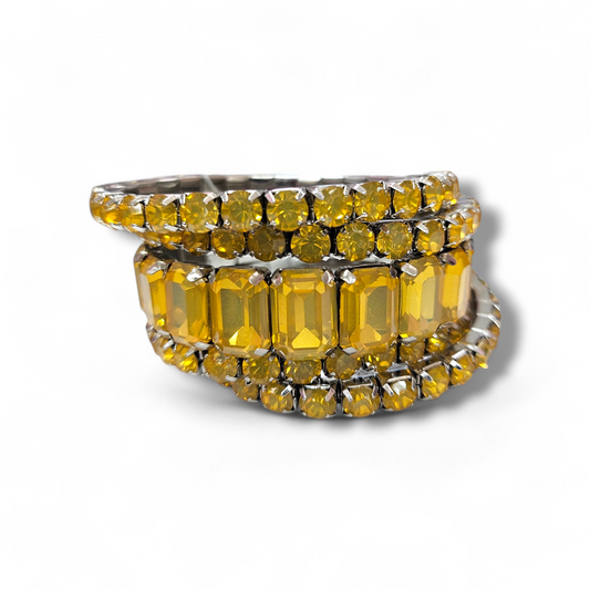 Yellow opal bracelet