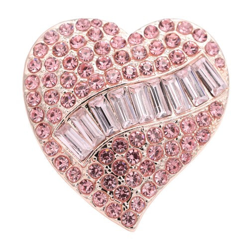 Statement  Pink Heart ring
