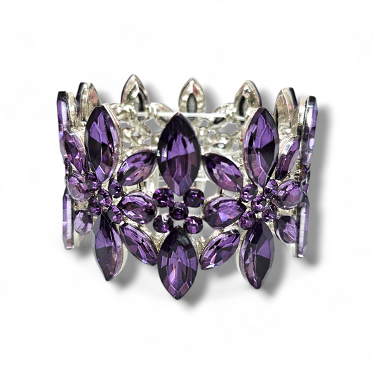 Purple statement Bracelet