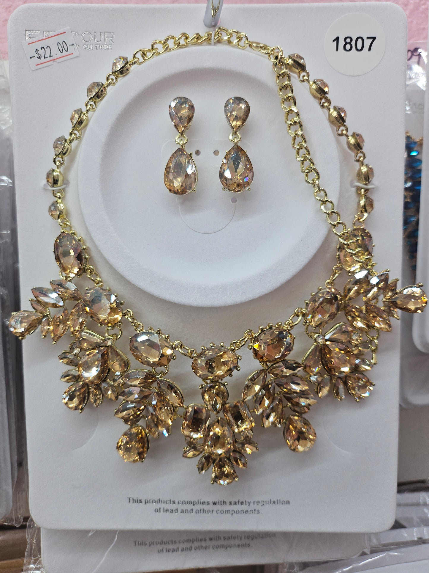 Topaz Statement necklace