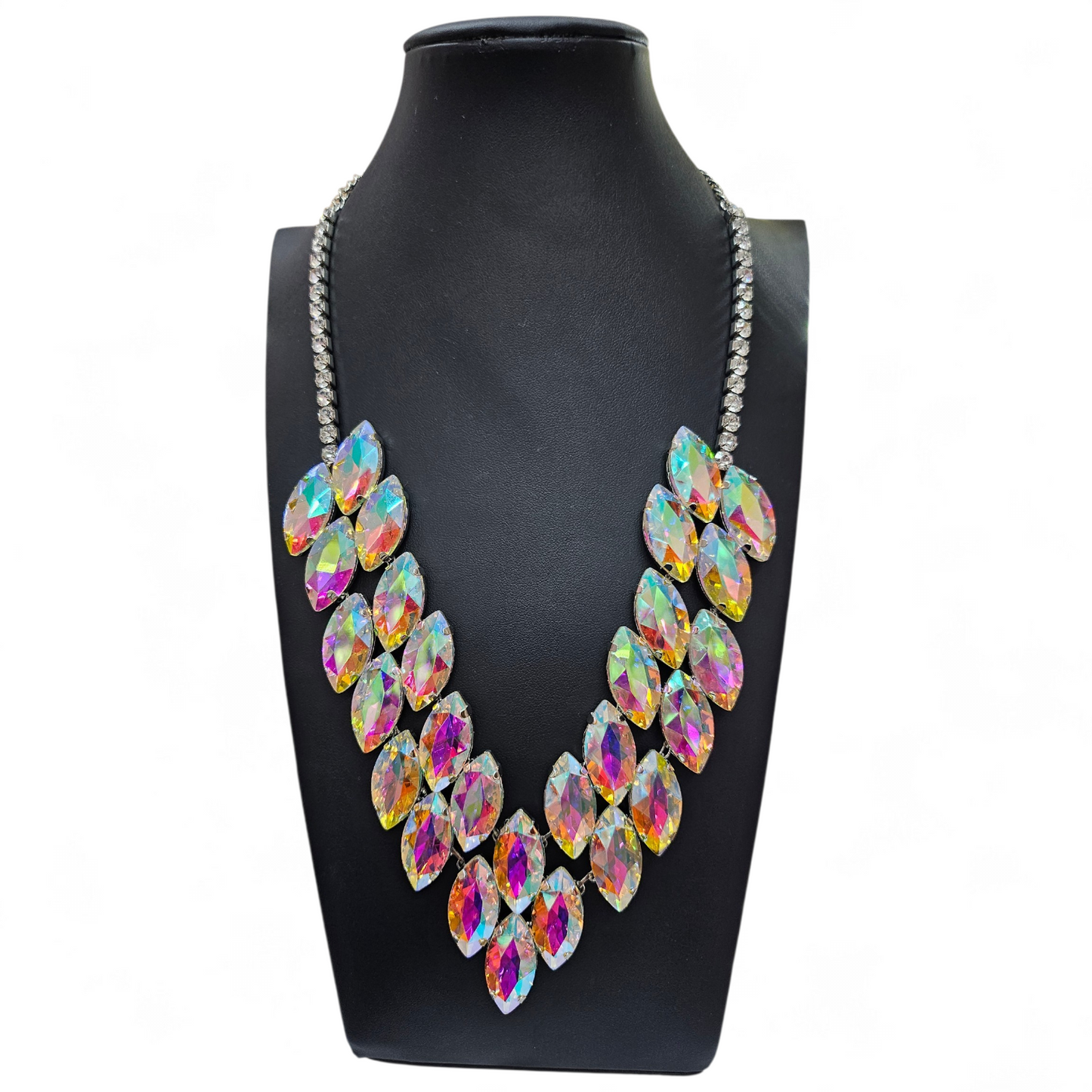 AB statement necklace