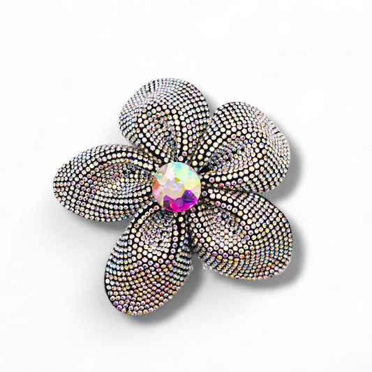 AB Flower hair clip/ brooch