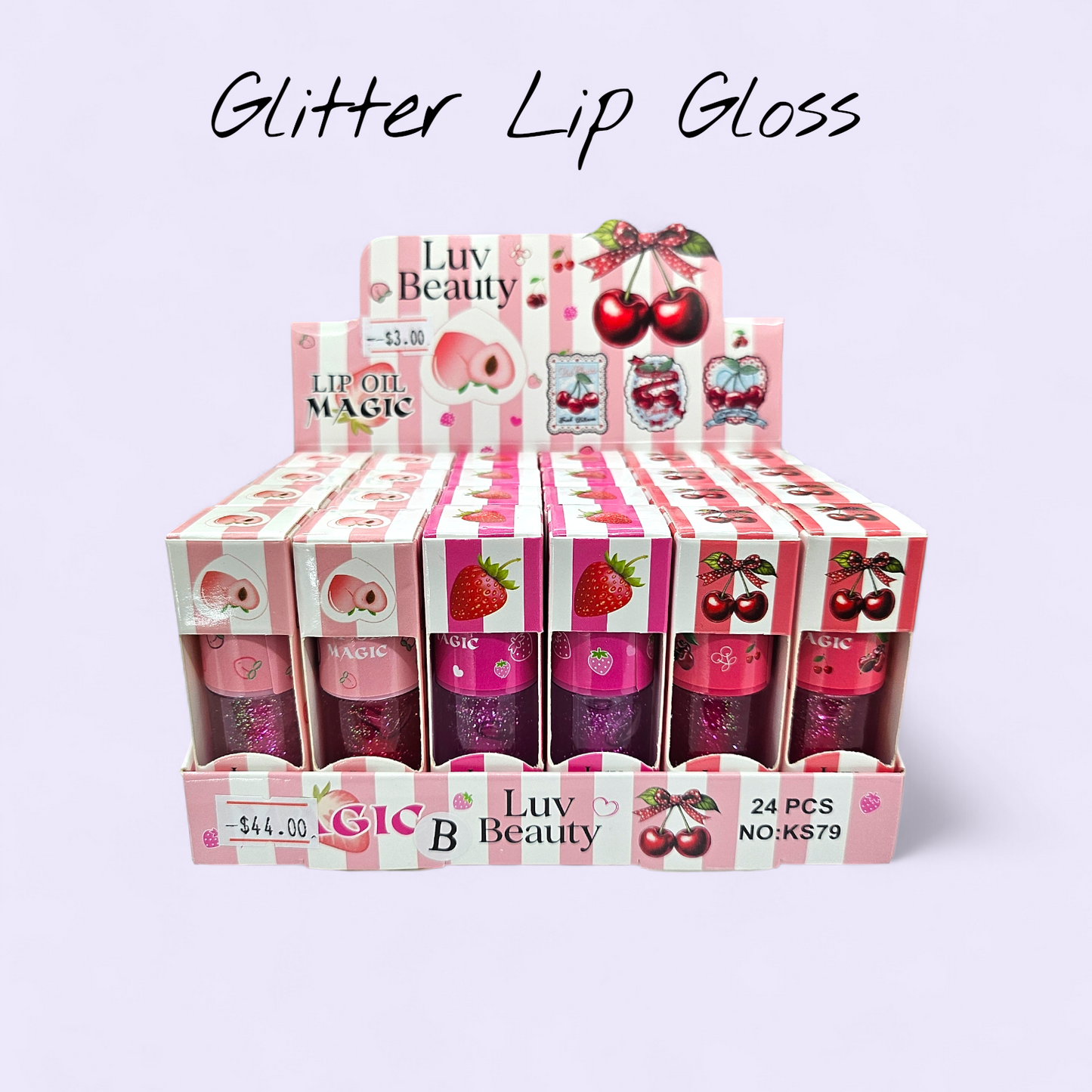 Glitter lipstick