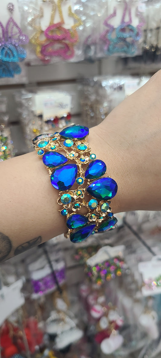 Blue ab bracelet